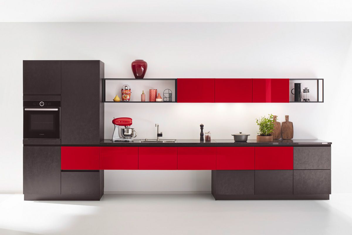 Black & Red Edition 2716 Kitchen Design