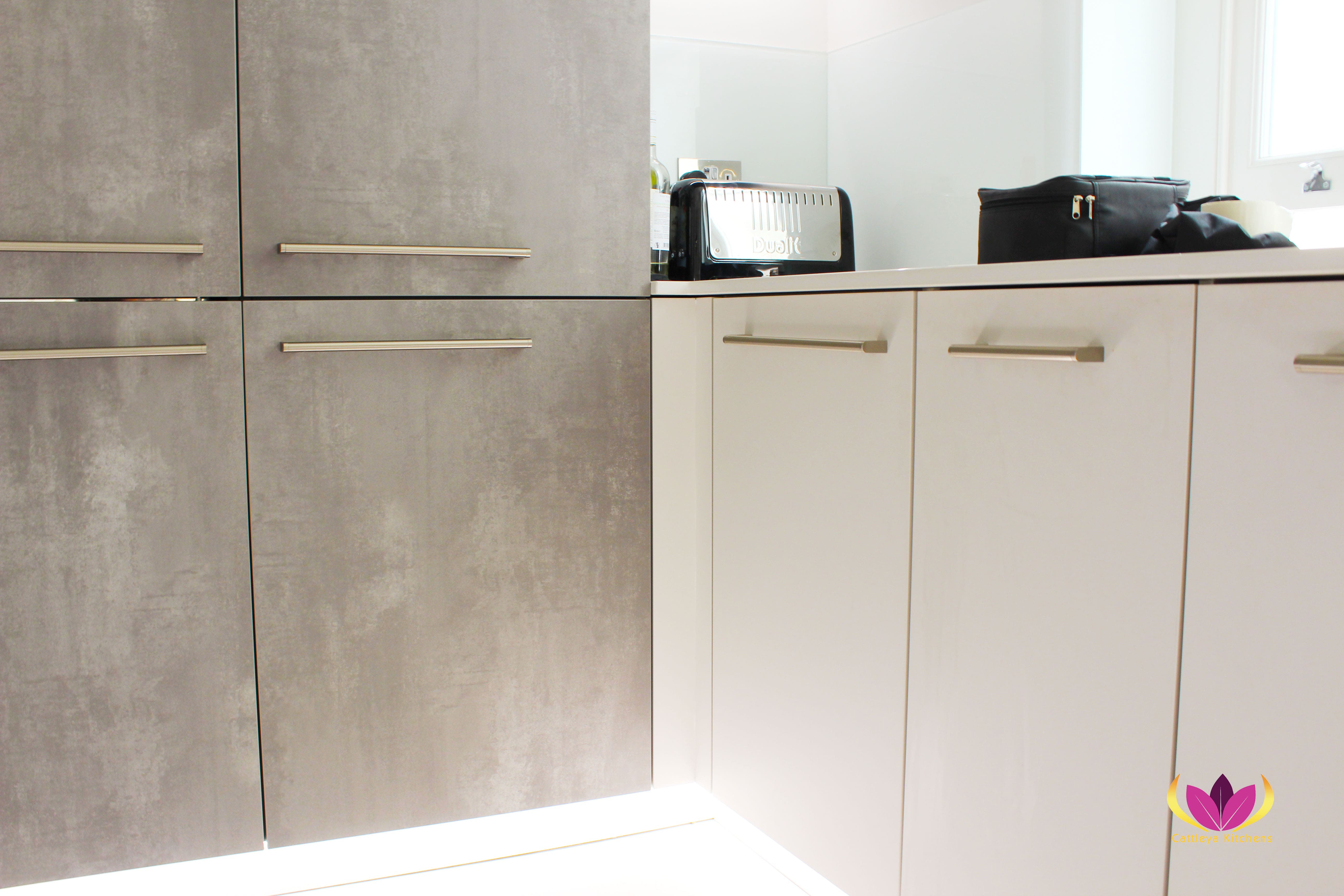 Gray and White Kitchen Cabinet - Belsize Park Finished Kitchen Project