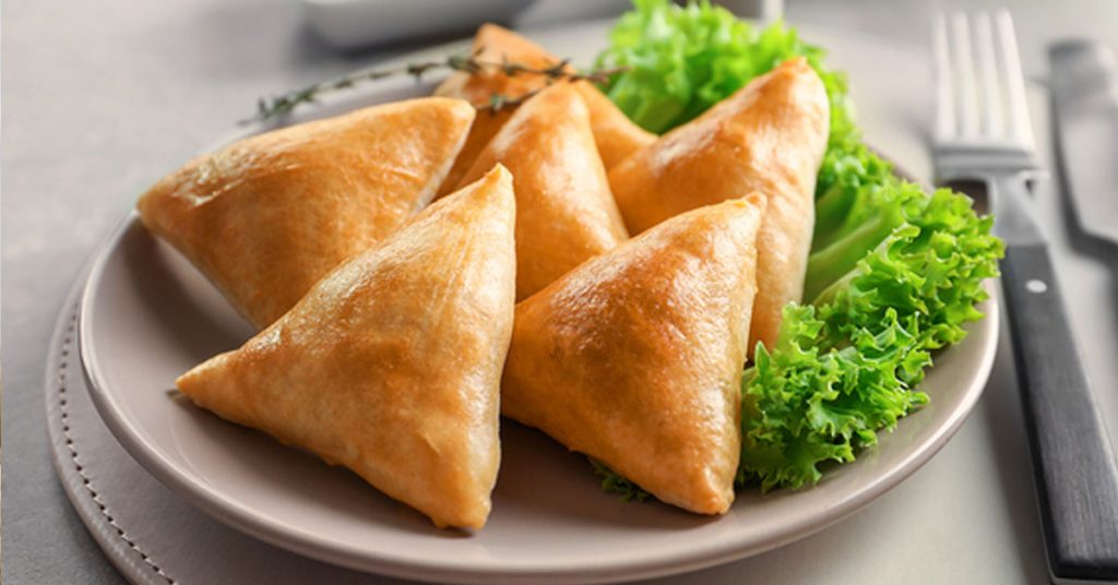 vegetable samosas