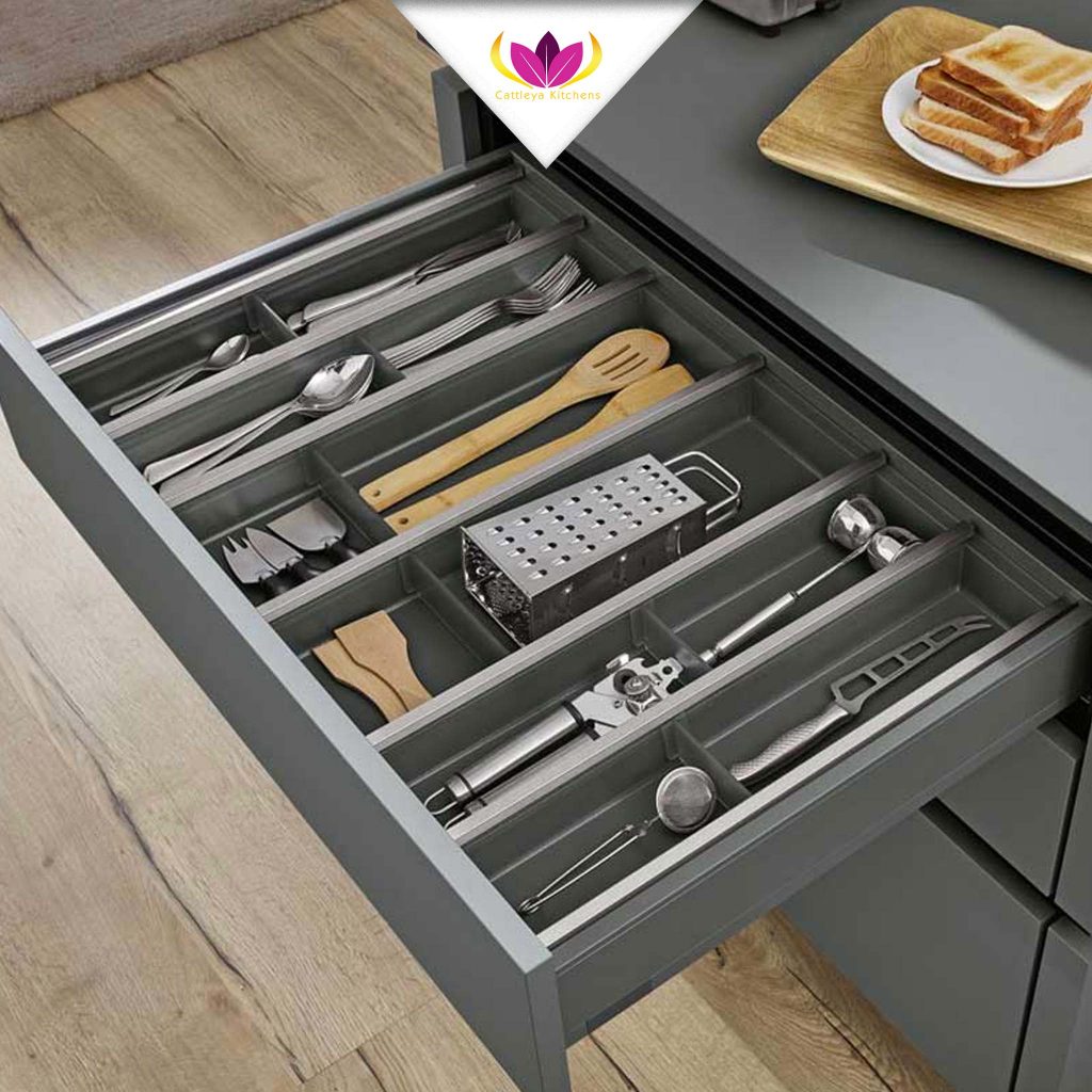 Partitioned Kitchen Drawer